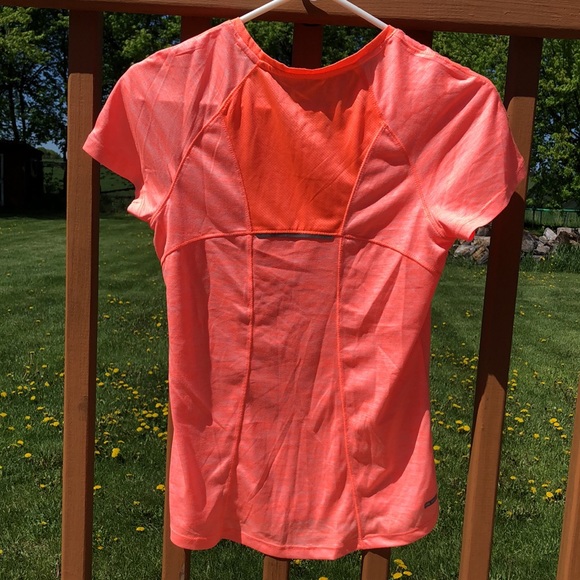 Bright orange workout top - Picture 3 of 8